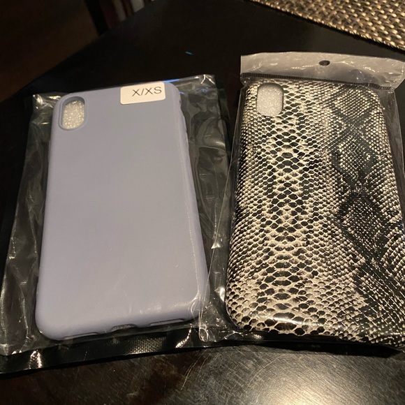 Apple Accessories - iPhone X iPhone XS covers snake and grey silicone